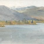 « Kelowna » peint par Lady Aberdeen, vers 1894