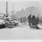 Une scène de désolation, le 27 décembre 1942