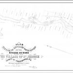 Plan des pouvoirs d’eau de la rivière du Nord, village de Saint-Jérôme