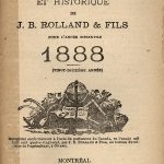 Almanach agricole, commercial et historique, J.B. Rolland & fils