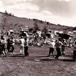 Danse carrée près de la station fruitière de Woodsdale dans les années 1950