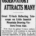 L’Observatoire attire les visiteurs