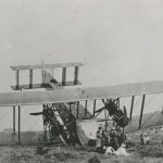 Le Handley Page <em>Atlantic</em> se pose en catastrophe
