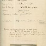 Extrait du registre concernant le vol du <em>Dorothy</em>