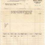 Bordereau de paiement du ministère de la Défense nationale