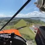 Approche et atterrissage sur la piste de Harbour Grace