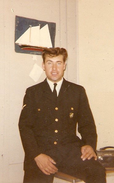 Al Murphy en uniforme de cérémonie