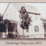 « Maison des Dandridge » vers 1872