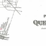 Carte historique de Queensbury, au Nouveau-Brunswick