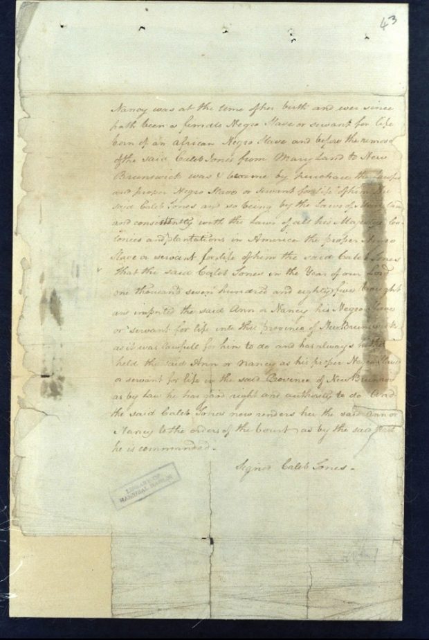 Transcription manuscrite jaunie du tribunal