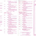 Brochure du centre Celebration (verso)