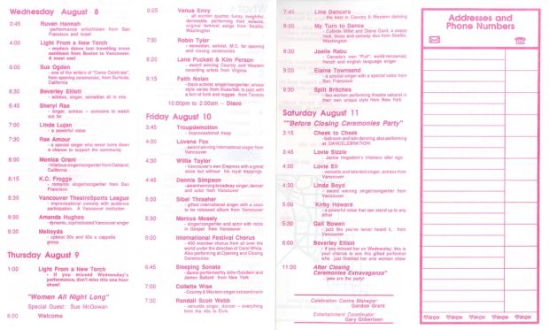  La brochure du Centre de célébration 