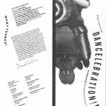 Programme de Dancelebration! (couvertures avant et arrière)