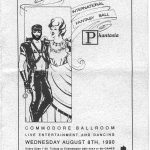 Phantasia! International Fantasy Ball (Couverture du programme)