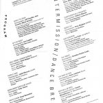 Programme de Dancelebration! (intérieur)