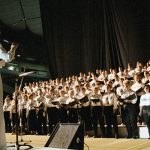 Le chœur de chant du festival de Celebration ’90
