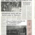 Infolettre officielle de Celebration ’90 (couverture)