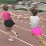 Course à relais féminine