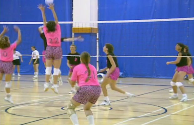  Équipe de volleyball féminin d'Équipe Vancouver en compétition