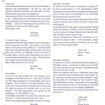 Lettre de remerciements, tempête de verglas de 1998