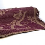 Tapis représentant une scène de chasse réalisé par Élisabeth Bélisle