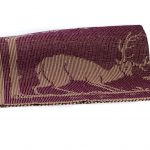 Tapis représentant une scène de chasse réalisé par Élisabeth Bélisle