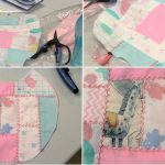 Broderie sur bavette