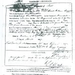 Original du certificat