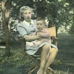 Pearl Treggett et son fils Brian