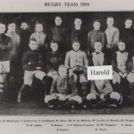 Harold dans l’équipe de rugby