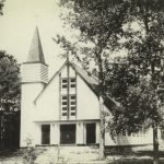 Chapelle catholique Sainte-Thérèse-de-l’Enfant-Jésus vers 1950,  Vaudreuil-sur-le-Lac