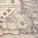 Carte topographique réalisée par Joseph Bouchette en 1815