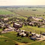 Vue aérienne de la municipalité de Saint-Clet, 1992