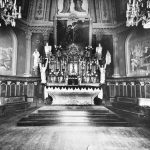 Intérieur de l’église catholique Saint-Michel en 1928, Vaudreuil