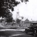 La route principale du village de Saint-Télesphore en 1936