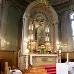 Intérieur de l’église Sainte-Marthe dans la municipalité de Sainte-Marthe, 2010