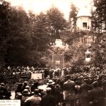 Le Sanctuaire Notre-Dame-de-Lourdes à Rigaud lors du jubilé en 1924