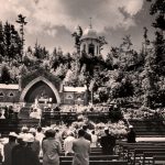 Le Sanctuaire Notre-Dame-de-Lourdes en 1956, Rigaud