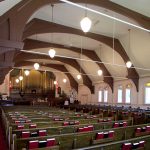 Intérieur de l’église Wyman Memorial (United Church of Canada), Hudson, 2003