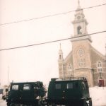 Crise du verglas en 1998, église catholique Saint-Polycarpe