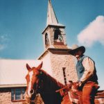 Bénédiction des chevaux, église catholique Saint-Lazare, 2003