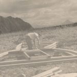 Construction du refuge Batzer