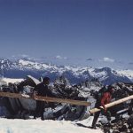 Matériel du refuge Plummer en cours de transport
