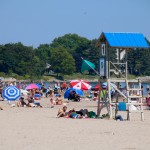 La plage en été