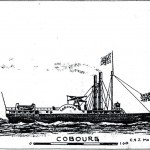 Le bateau à vapeur Cobourg