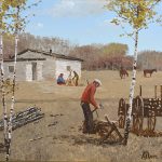 Allen Sapp – Sharpening Willow Pickets