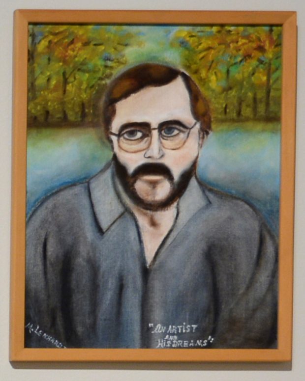 Portrait d’un homme avec une moustache