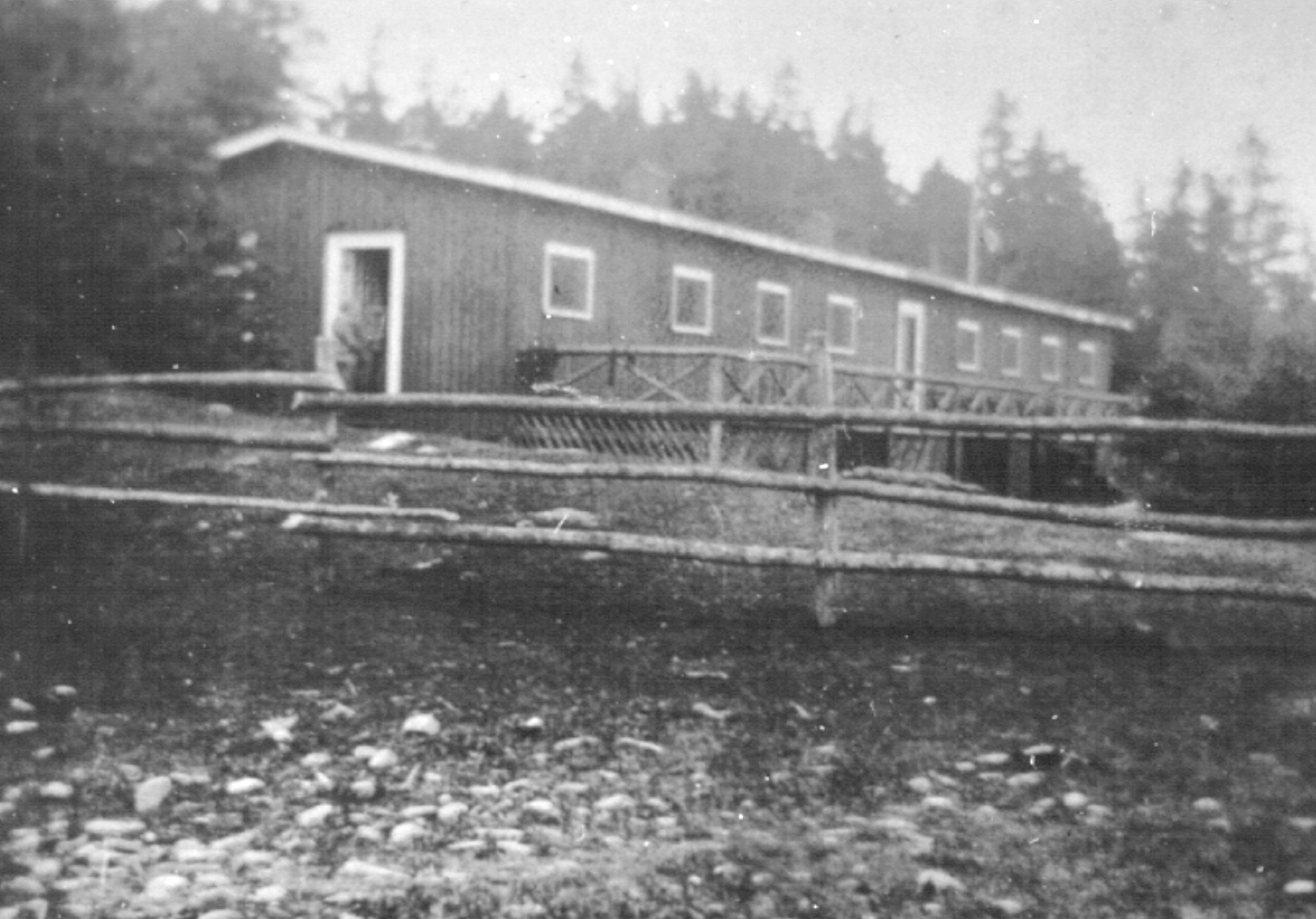 Bâtiment au camp Rainbow Haven