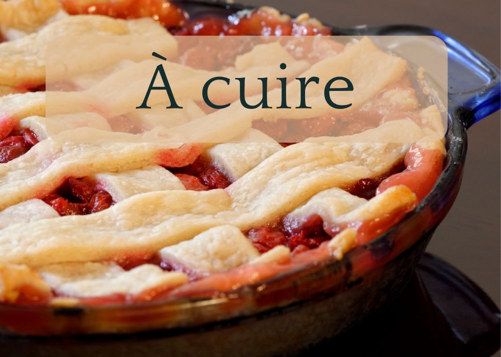 Une tarte aux cerises