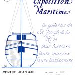Première affiche de l’Exposition Maritime de Saint-Joseph-de-la-Rive